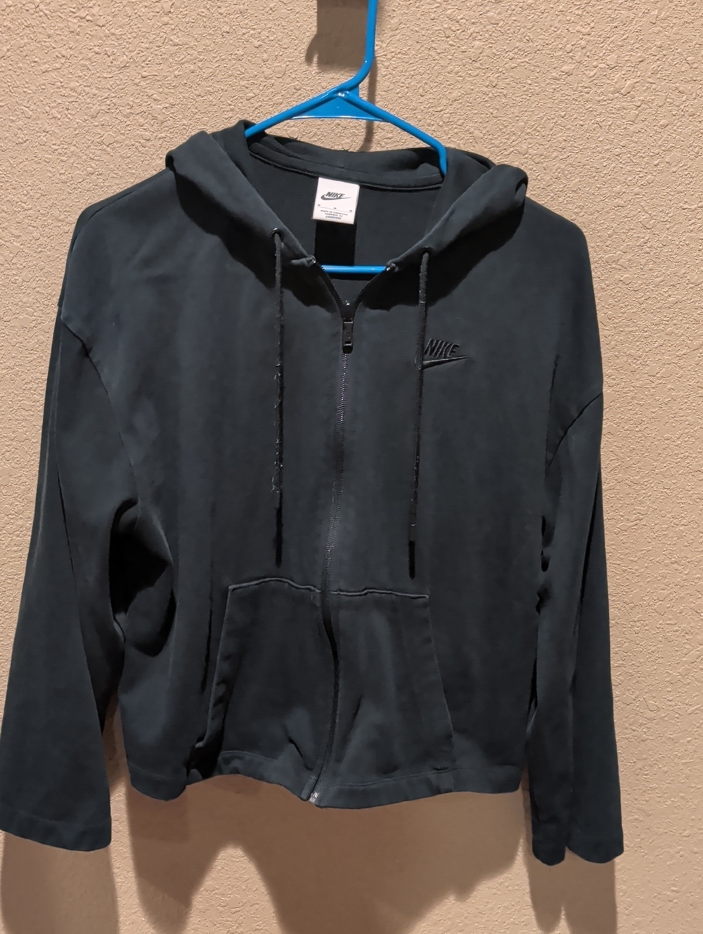 Nike Black Full-Zip Hoodie